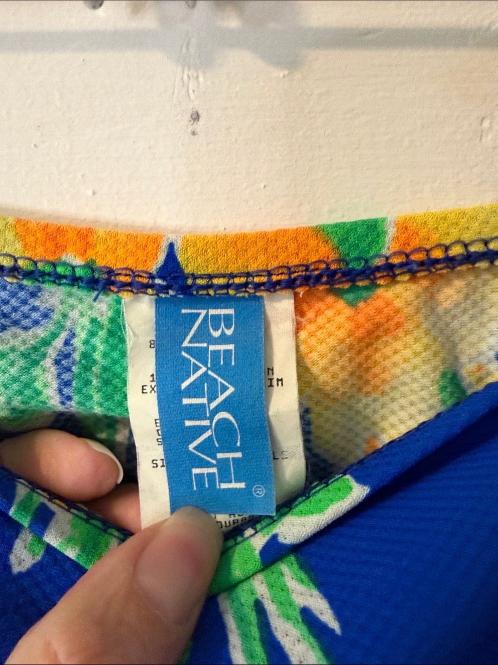 Blue Floral Two-Piece Bikini Set - Picture 3 of 4